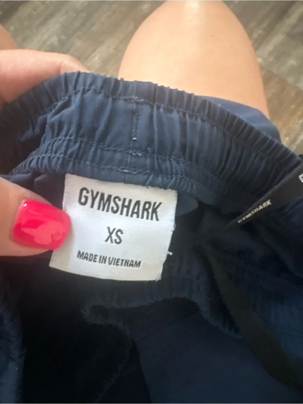 Gymshark Navy Blue Performance Training Shorts XS